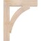 Ekena Millwork Thorton Block Smooth Bracket, Douglas Fir, 3 1/2"W x 20"D x 24"H BKT04X20X24THR05SDF - alternate 3